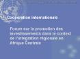 Coopration internationale PowerPoint PPT Presentation
