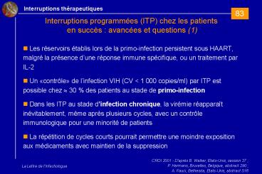 Interruptions programm