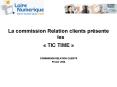 La commission Relation clients pr PowerPoint PPT Presentation