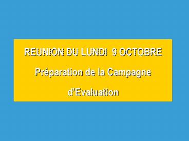 Prsentation PowerPoint