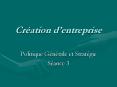 Cration dentreprise PowerPoint PPT Presentation