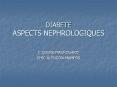 DIABETE ASPECTS NEPHROLOGIQUES PowerPoint PPT Presentation