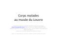 Corps malades au mus PowerPoint PPT Presentation