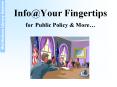Info@Your Fingertips for Public Policy PowerPoint PPT Presentation