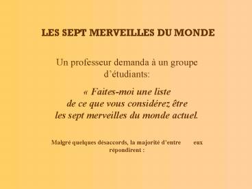 Prsentation PowerPoint