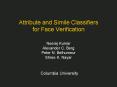Attribute and Simile Classifiers for Face Verification PowerPoint PPT Presentation