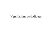 Ventilations p
