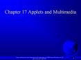 Chapter 17 Applets and Multimedia PowerPoint PPT Presentation