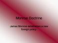 Monroe Doctrine PowerPoint PPT Presentation
