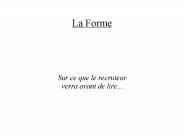 La Forme