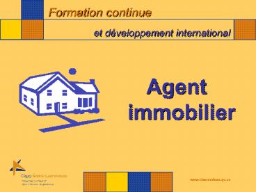 Agent immobilier
