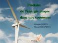 Produire de l'nergie propre dans une commune PowerPoint PPT Presentation