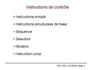 CSI 3525, Contrle, page 1