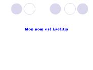 Mon nom est Laetitia