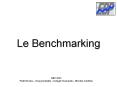 Le Benchmarking PowerPoint PPT Presentation