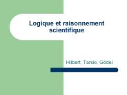 Logique et raisonnement scientifique