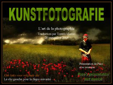 Kunstfotografie