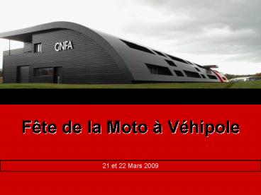 Fte de la Moto Vhipole