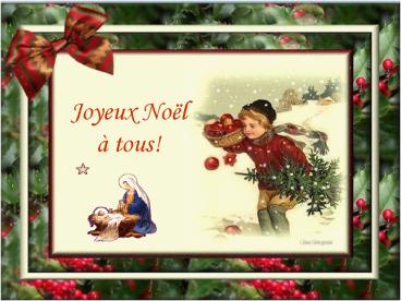 Joyeux Nol tous