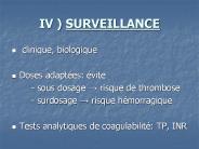 IV ) SURVEILLANCE