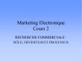 Marketing Electronique Cours 2 PowerPoint PPT Presentation
