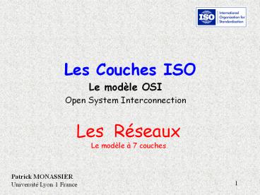 Les Couches ISO