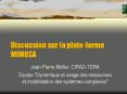 Discussion sur la plateforme MIMOSA PowerPoint PPT Presentation
