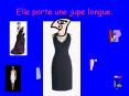 Elle%20porte%20une%20jupe%20longue. PowerPoint PPT Presentation