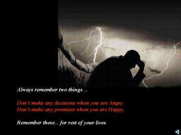 Inspirational Positive Thoughts