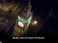 London from above at night PowerPoint PPT Presentation