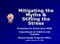 Mitigating the Myths PowerPoint PPT Presentation