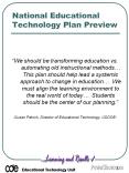 National Educational Technology Plan Preview PowerPoint PPT Presentation