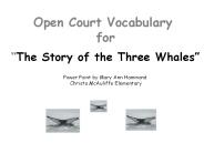 Open Court Vocabulary for