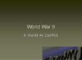World War II PowerPoint PPT Presentation