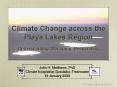 Climate Change across the Playa Lakes Region PowerPoint PPT Presentation