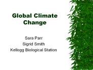 Global Climate Change
