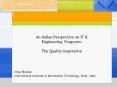 An Indian Perspective on IT PowerPoint PPT Presentation