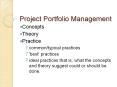 Project Portfolio Management PowerPoint PPT Presentation