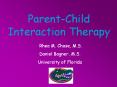 Parent-Child%20Interaction%20Therapy PowerPoint PPT Presentation