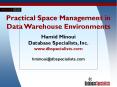 Practical Space Management in Data Warehouse Environments PowerPoint PPT Presentation