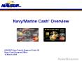 Navy/Marine Cash PowerPoint PPT Presentation