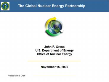 Expressions of Interest Consolidated Fuel Treatment Center Advanced Burner Reactor