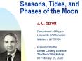 Seasons, Tides, and Phases of the Moon PowerPoint PPT Presentation