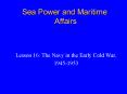 Sea Power and Maritime Affairs PowerPoint PPT Presentation