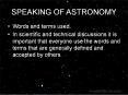 SPEAKING OF ASTRONOMY PowerPoint PPT Presentation