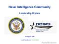Naval Intelligence Community  Leadership Update PowerPoint PPT Presentation