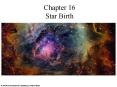 Chapter 16 Star Birth PowerPoint PPT Presentation