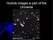 Hubble images a part of the Universe