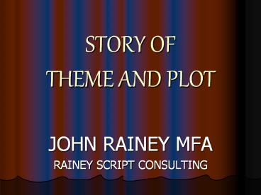 presentation player overlay