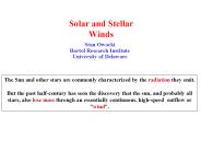 Solar and Stellar Winds